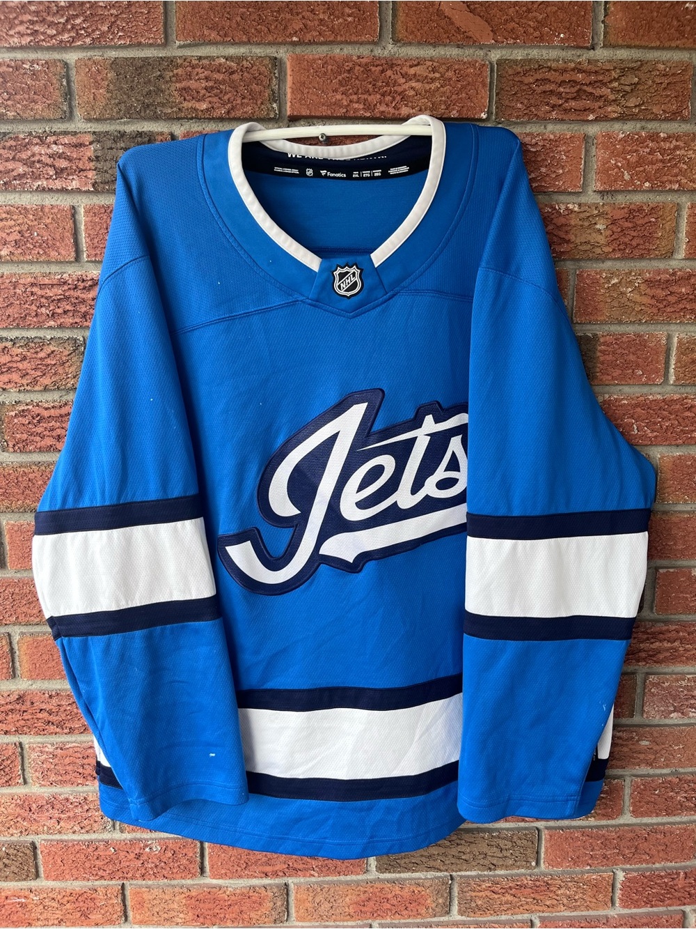 Fanatics Winnipeg Jets Men's Hockey Jersey sz 2XL